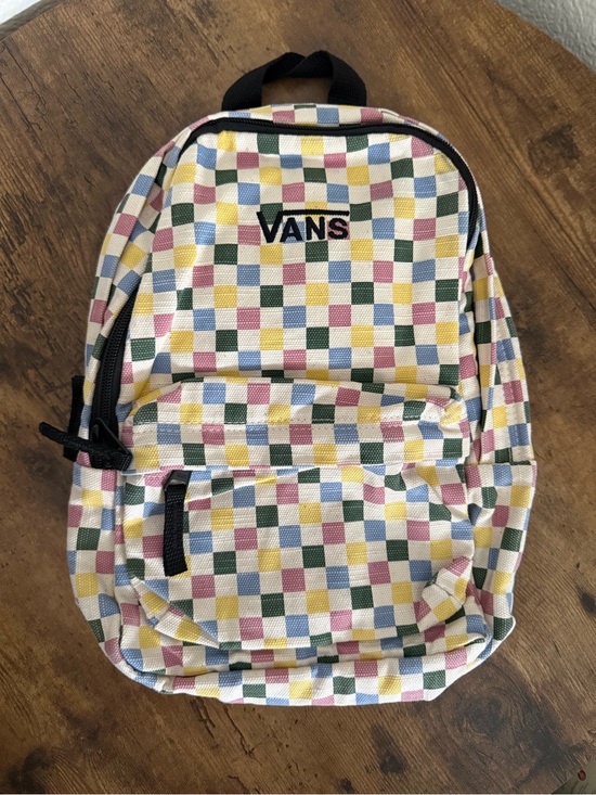 Vans Other - Vans Novelty Bounds Multicolored Unisex Checkerboard Backpack Out of Stock
